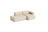 Mags Soft niedriges Armlehne 2,5 Pers. Sofa mit abnehmbarem Bezug, Kombination 3 rechts - Bolgheri - LGG60 - Jacobsen Plus