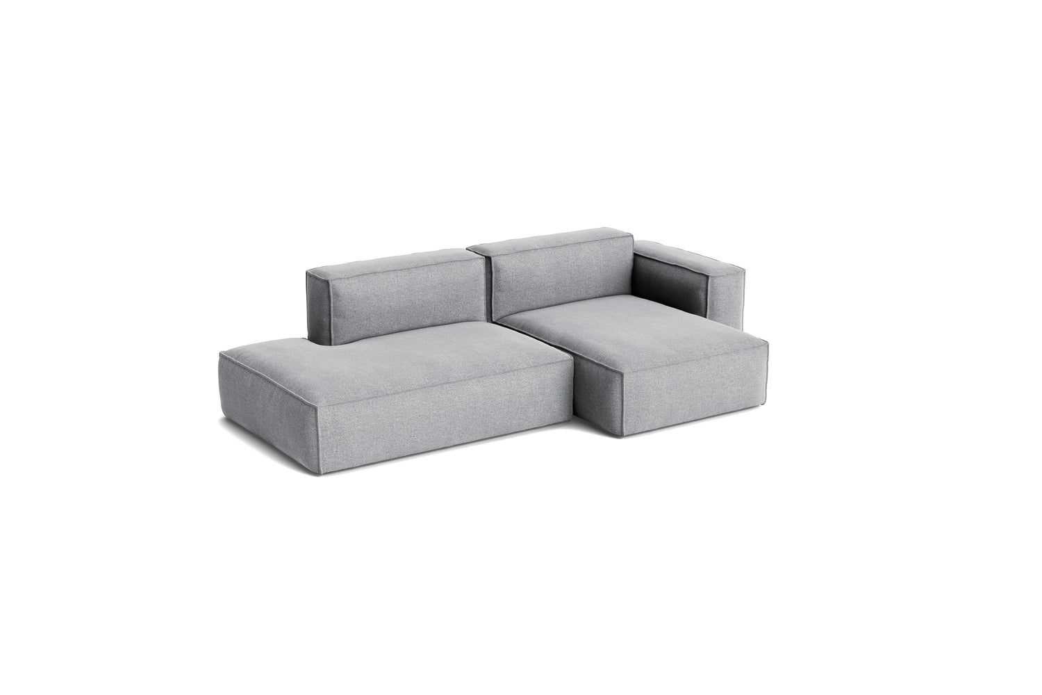 Mags Soft niedriges Armlehne 2,5 Pers. Sofa mit abnehmbarem Bezug, Kombination 3 rechts