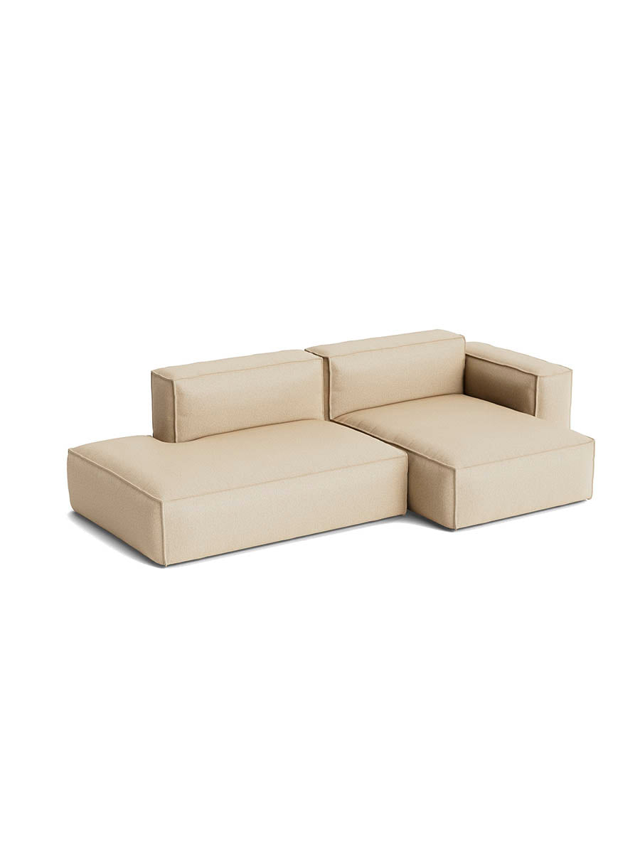 Mags Soft niedriges Armlehne 2,5 Pers. Sofa mit abnehmbarem Bezug, Kombination 3 rechts - 1 - Jacobsen Plus