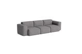 Mags Soft Low Armlehne 3-Sitzer Sofa mit abnehmbarem Bezug, Kombination 1 - Hallingdal - 166 - Jacobsen Plus
