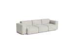 Mags Soft Low Armlehne 3-Sitzer Sofa mit abnehmbarem Bezug, Kombination 1 - Geschichte - 102 - Jacobsen Plus