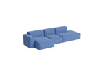HAY Mags Soft Low Armrest 3-Pers. Sofa mit abnehmbarem Bezug, Kombination 4 links - Story - 023 - Jacobsen Plus