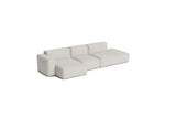 HAY Mags Soft Low Armrest 3-Pers. Sofa mit abnehmbarem Bezug, Kombination 4 links - Geschichte - 102 - Jacobsen Plus