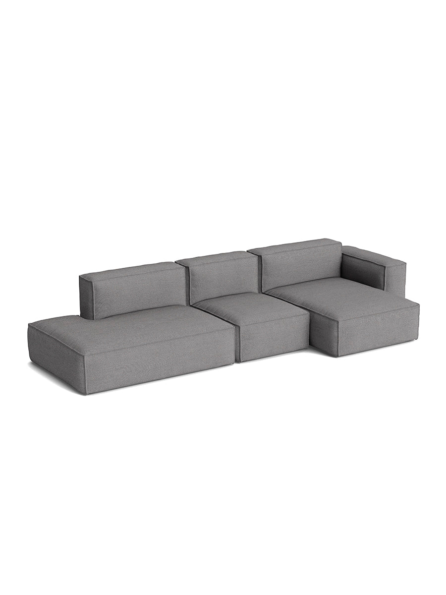 HAY Mags Soft Low Armrest 3 Pers. Sofa mit abnehmbarem Bezug, Kombination 4 rechts - 1 - Jacobsen Plus