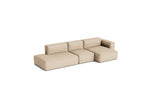 HAY Mags Soft Low Armrest 3 Pers. Sofa mit abnehmbarem Bezug, Kombination 4 rechts - Metaphor - 035 - Jacobsen Plus