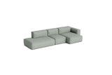HAY Mags Soft Low Armrest 3 Pers. Sofa mit abnehmbarem Bezug, Kombination 4 rechts - Osumi - 06 - Jacobsen Plus