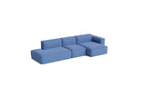 HAY Mags Soft Low Armrest 3 Pers. Sofa mit abnehmbarem Bezug, Kombination 4 rechts - Story - 023 - Jacobsen Plus