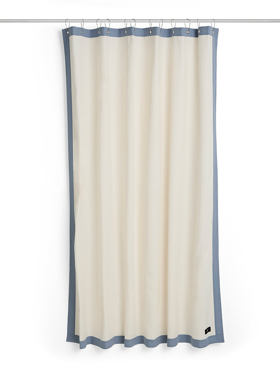 Outline Badevorhang von HAY - Creme und Blau - Jacobsen Plus