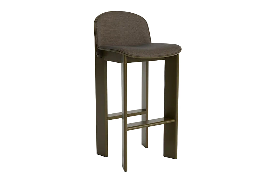  - Green Umber lackiert Buche - Polsterung: Remix 954 - Jacobsen Plus