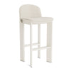 Cream White lackierte Buche - Polsterung: Mode 011