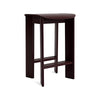 Dunkles bordeaux lackierte Buche