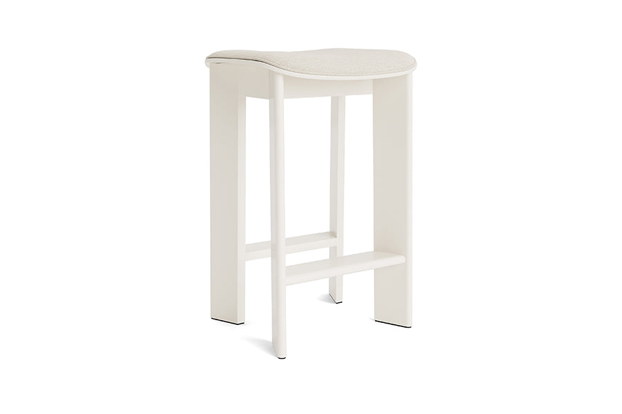  - Cream White lackierte Buche - Polsterung: Mode 011 - Jacobsen Plus