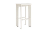 Chisel 30 hoher Barhocker von HAY - Cream White lackierte Buche - Jacobsen Plus