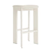 Cream White lackierte Buche - Polsterung: Mode 011