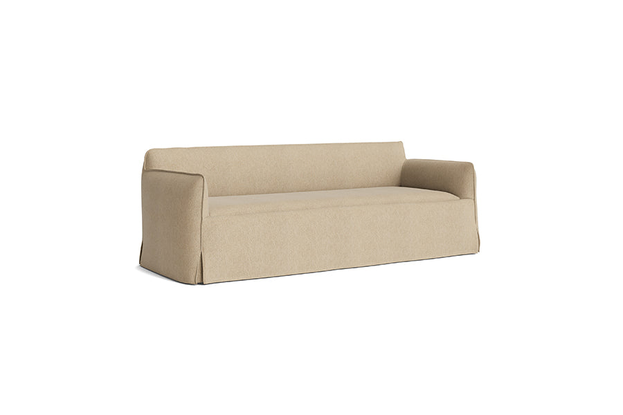 Mimi 3-Sitzer Sofa von HAY - Rasensand - Jacobsen Plus