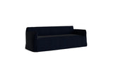 Mimi 3-Sitzer Sofa von HAY - Turf Blue Black - Jacobsen Plus