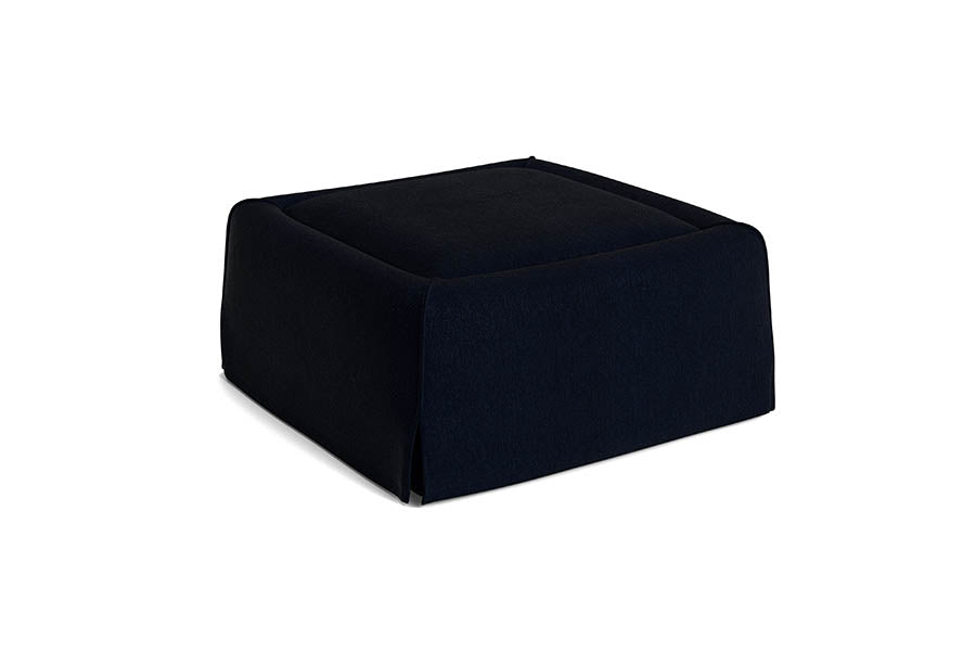 Mimi Pouf von HAY - Turf Blau Schwarz - Jacobsen Plus