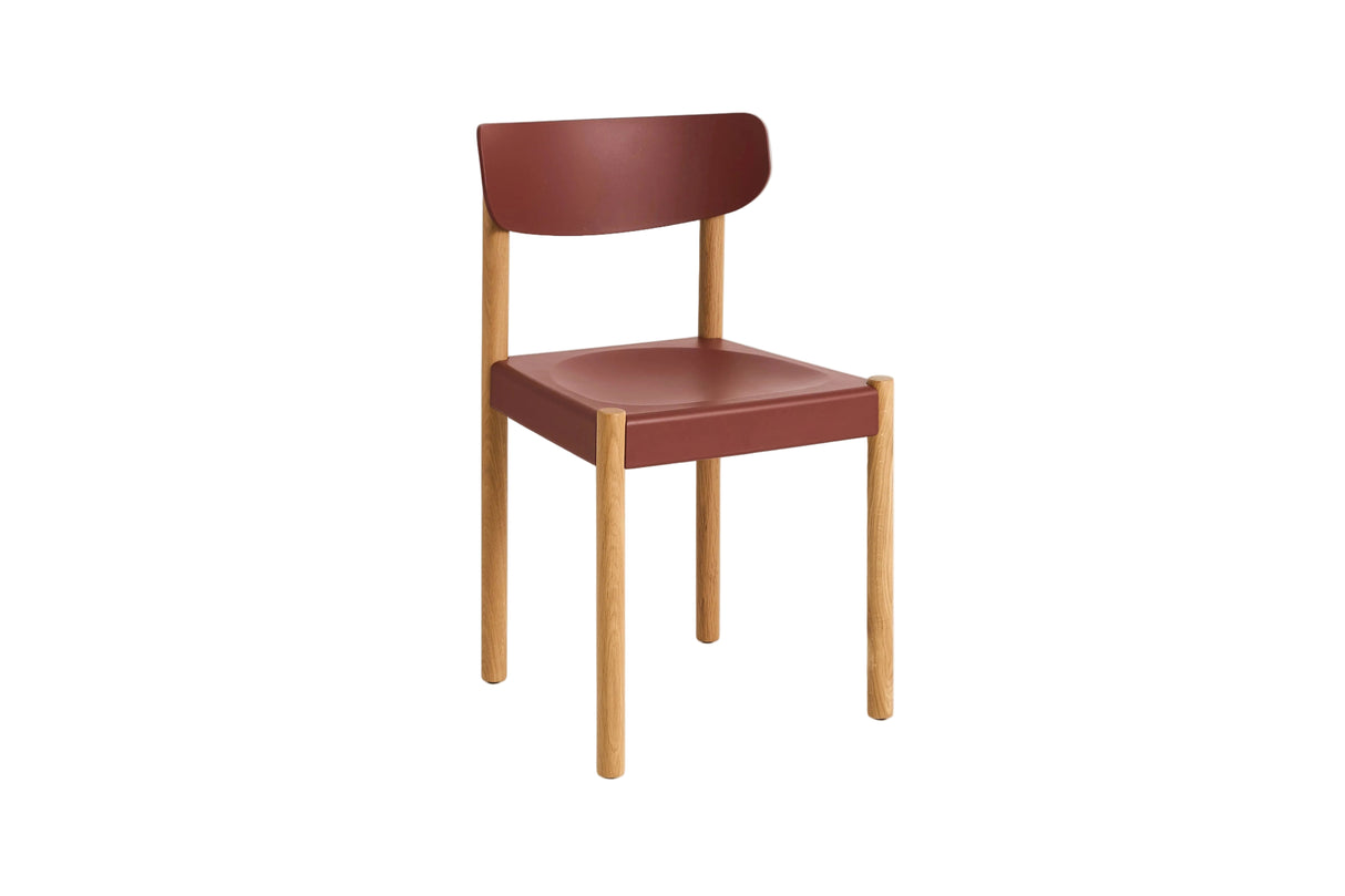 Pack Chair 10 von HAY - Hull Red - geölte Eiche - Jacobsen Plus