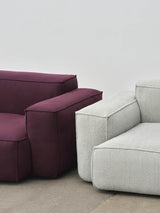 HAY Mags Soft Niedrige Armlehne 2,5-Sitzer Sofa mit abnehmbarem Bezug, Kombination 1 - 7 - Jacobsen Plus