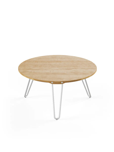 AK1810 Sidebord fra Naver Collection - Ask olie / H: 36 cm / Rustfrit stål - Jacobsen Plus