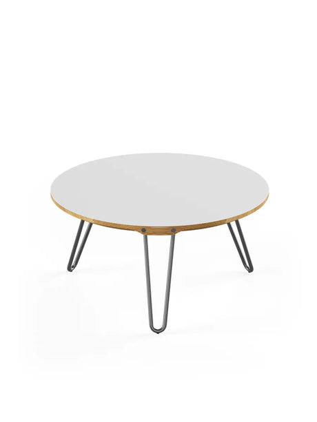 AK1811 Beistelltisch von Naver Collection - Esche schwarz gebeizt / H: 30 cm / Rostfreier Stahl - Jacobsen Plus