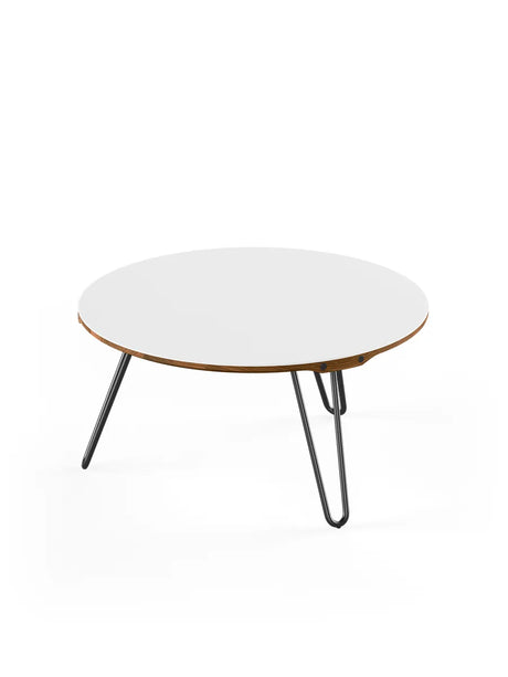 AK1811 Beistelltisch von Naver Collection - Esche schwarz gebeizt / H: 30 cm / Rostfreier Stahl - Jacobsen Plus