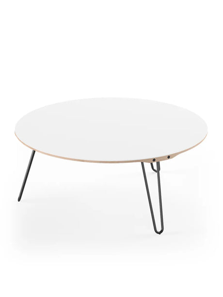 AK1851 Couchtisch von Naver Collection - Esche Öl / H: 30 cm / Rostfreier Stahl - Jacobsen Plus