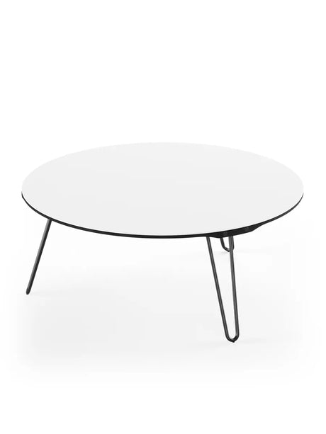 AK1851 Couchtisch von Naver Collection - Esche Öl / H: 30 cm / Rostfreier Stahl - Jacobsen Plus