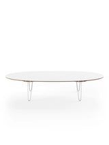 AK1881 Couchtisch von Naver Collection - Walnussöl / H: 30 cm / Rostfreier Stahl - Jacobsen Plus