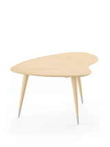 Strawberry Couchtisch fra Naver Collection - Weißgeölte Esche / Sitzhöhe: 51 cm / Mit Stahlkappen - Jacobsen Plus
