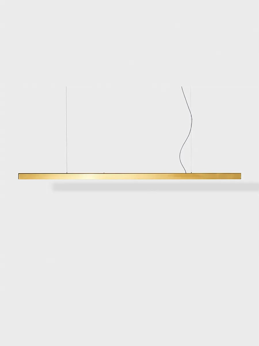 I Model Pendelleuchte, mit Leitung von Anour - Messing / 250 cm / Poliert - Jacobsen Plus