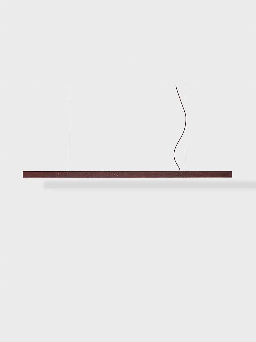 I Model Pendelleuchte, mit Leitung von Anour - Stahl / 200 cm / Rost - Jacobsen Plus