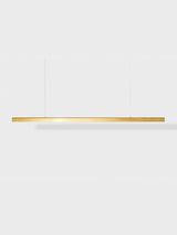 I Model Pendelleuchte, kabellos von Anour - Messing / 250 cm / Poliert - Jacobsen Plus