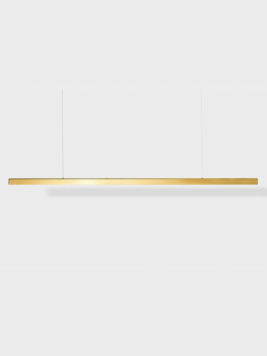 I Model Pendelleuchte, kabellos von Anour - Messing / 300 cm / Poliert - Jacobsen Plus