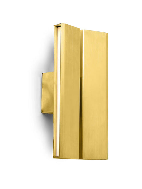 Papilio Double Wandleuchte, brushed brass von Anour - 1 - Jacobsen Plus