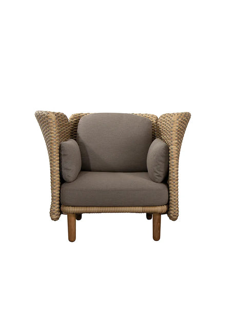 Arch Lounge-Sessel, niedriger Arm/Rücken von Cane-line - 3 - Jacobsen Plus