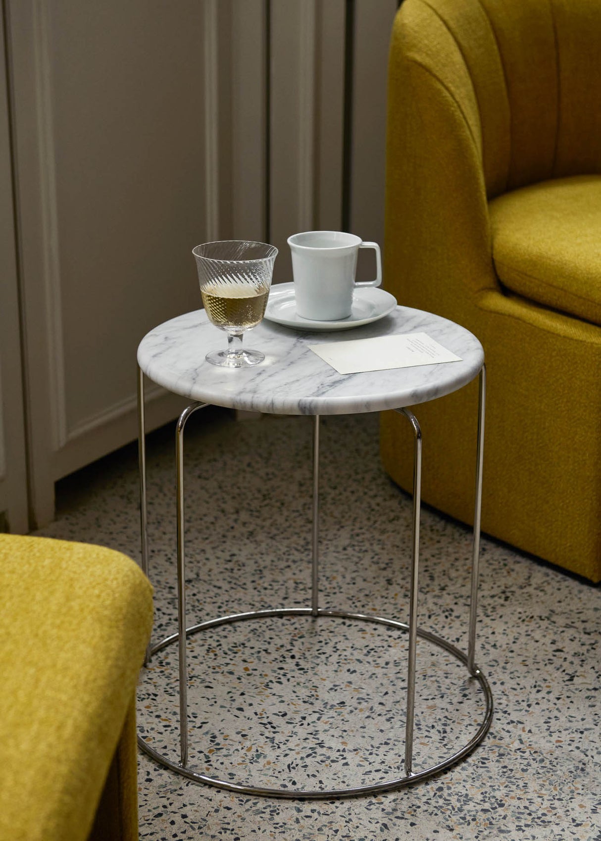 Wire Stool Marble Top VP11 von Verner Panton - 3 - Jacobsen Plus