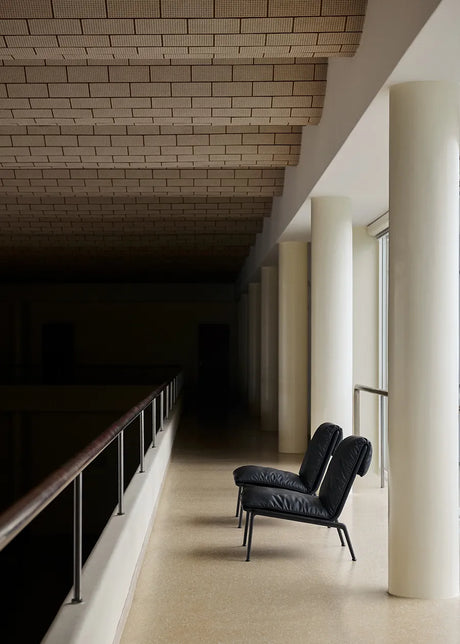 Muno LN18 Lounge Chair von &Tradition - Cifrado 0221 / Dunkles Chrom - Jacobsen Plus