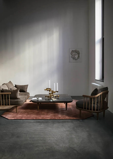 Fly Sofa SC2 von &Tradition - Weißgeölte Eiche - Hot Madison 094 - Jacobsen Plus