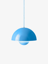 Flowerpot VP2 Pendelleuchte von Verner Panton - Swim Blue - Jacobsen Plus
