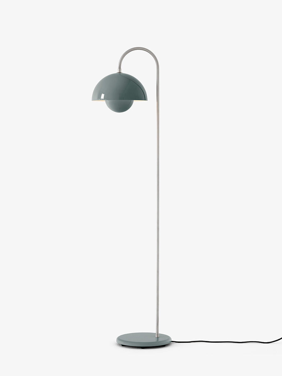 Flowerpot VP12 Stehleuchte in Gelb von &Tradition - Stone Blue - Jacobsen Plus