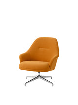 &Tradition Rely HW139 Lounge-Sessel - Gentle 0443/Poliertes Gestell - Jacobsen Plus