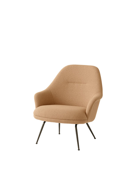 &Tradition Rely HW140 Lounge-Sessel - Yoredale UDA30 Horton/Bronzegestell - Jacobsen Plus