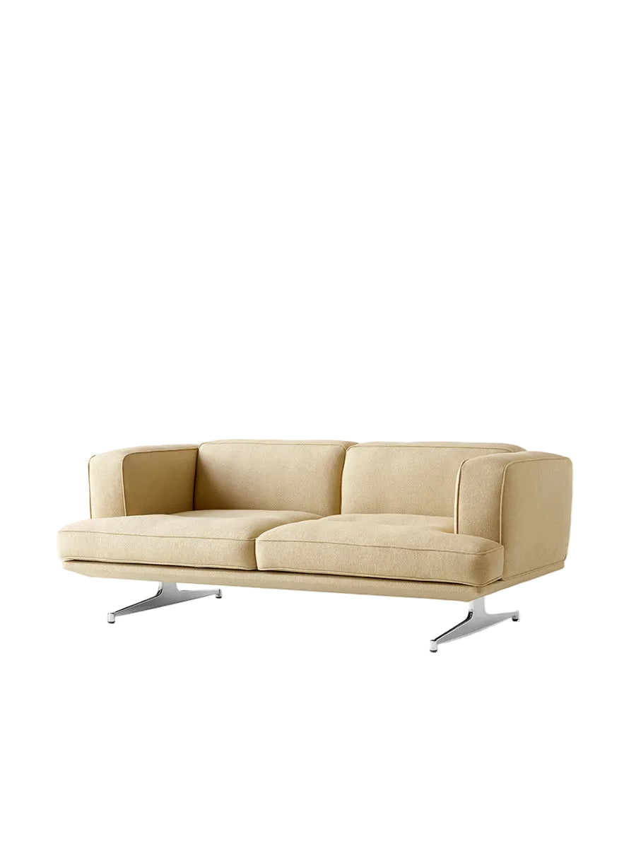 Inland AV22 Sofa von &Tradition - Acca 0231 - poliert Gestell - Jacobsen Plus