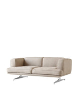 Inland AV22 Sofa von &Tradition - Ecriture 0240 - poliert Gestell - Jacobsen Plus