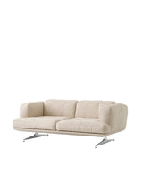 Inland AV22 Sofa von &Tradition - Clay 0011 - poliert Gestell - Jacobsen Plus