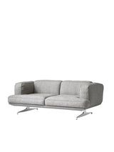 Inland AV22 Sofa von &Tradition - Hallingdal 130 - poliert Gestell - Jacobsen Plus