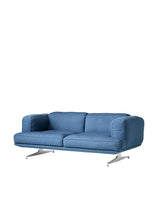Inland AV22 Sofa von &Tradition - Vidar 733 - poliert Gestell - Jacobsen Plus