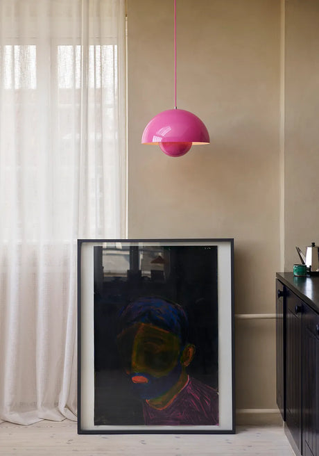 Flowerpot VP7 Pendelleuchte von Verner Panton - Mustard - Jacobsen Plus