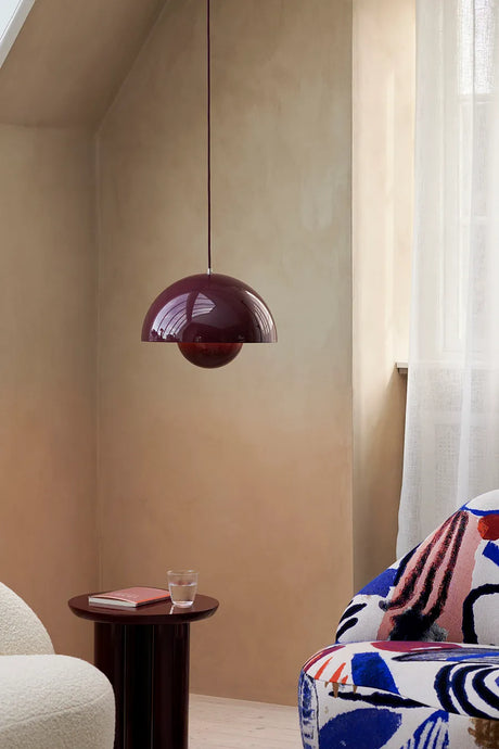 Flowerpot VP7 Pendelleuchte von Verner Panton - Mustard - Jacobsen Plus